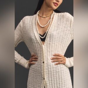 🌟NWT🌟 Pilcro Ribbed Long Duster Cardigan
